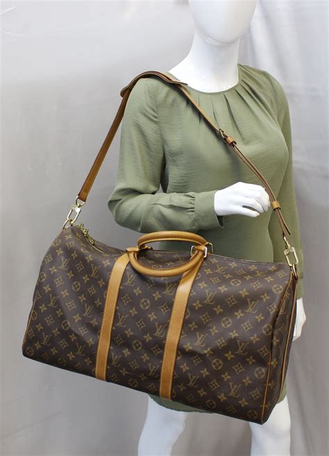 louis vuitton keepall bandouliere 50|Louis Vuitton Keepall 50 bag.